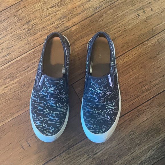 Lacoste gator outline slip on sneaker vintage - Picture 6 of 7